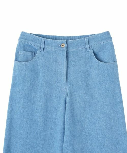 CARA O CRUZ / キャラ・オ・クルス デニムパンツ | 裾スカラップクロップドデニム | 詳細15