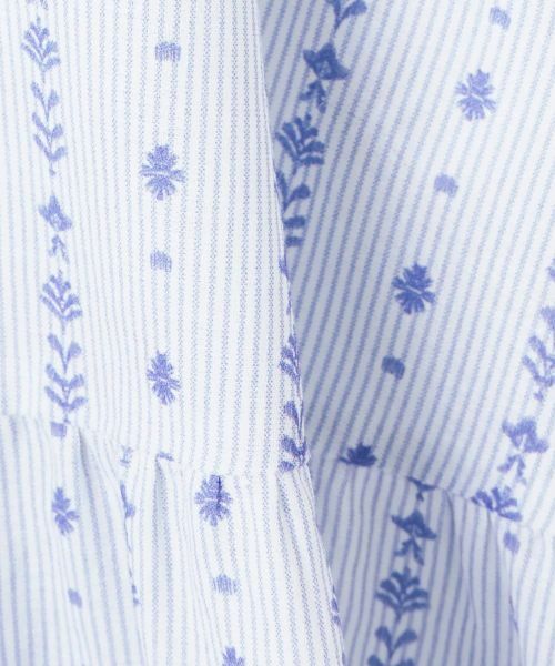 CARA O CRUZ / キャラ・オ・クルス シャツ・ブラウス | 洗える 切替幾何学柄ブラウス【DEVEAUX】 | 詳細20