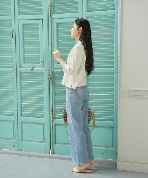 CARA O CRUZ / キャラ・オ・クルス カットソー | フラワー刺繍デザインカットソー | 詳細12