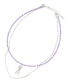 CARA O CRUZ / キャラ・オ・クルス ネックレス・ペンダント・チョーカー | フェザーモチーフ二連ネックレス