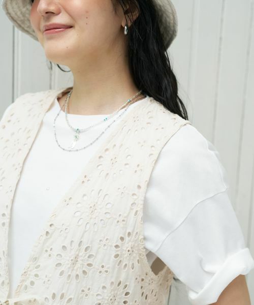 CARA O CRUZ / キャラ・オ・クルス ネックレス・ペンダント・チョーカー | フェザーモチーフ二連ネックレス | 詳細1