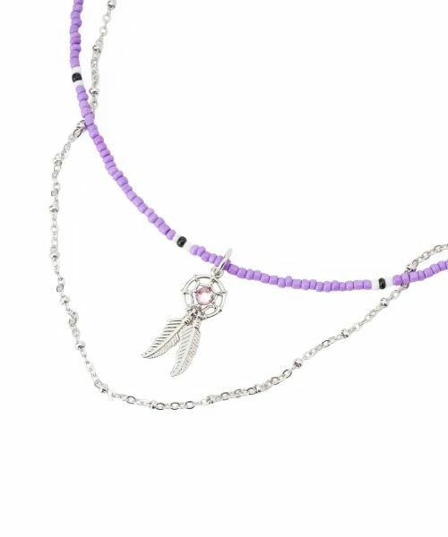 CARA O CRUZ / キャラ・オ・クルス ネックレス・ペンダント・チョーカー | フェザーモチーフ二連ネックレス | 詳細6