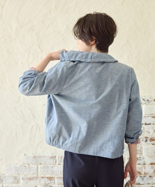 CARA O CRUZ / キャラ・オ・クルス その他アウター | リバーシブルジップジャケット | 詳細11