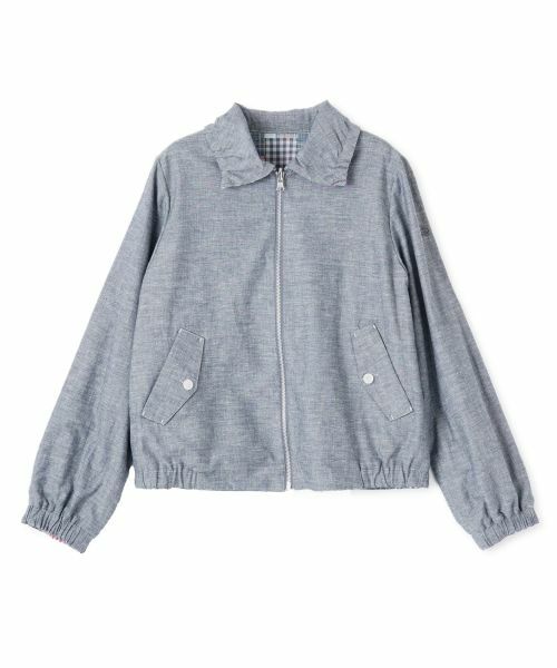 CARA O CRUZ / キャラ・オ・クルス その他アウター | リバーシブルジップジャケット（ネイビー系）