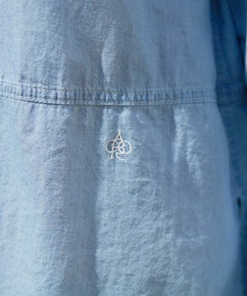 CARA O CRUZ / キャラ・オ・クルス シャツ・ブラウス | 洗える チュニックのウルトラライトオンデニムシャツ | 詳細19