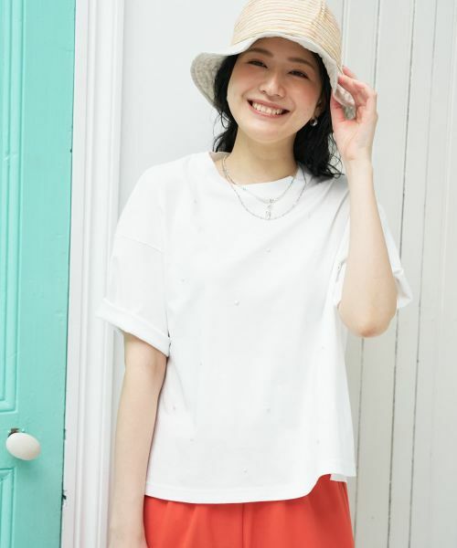 CARA O CRUZ / キャラ・オ・クルス カットソー | 洗える ホットフィットTシャツ | 詳細3