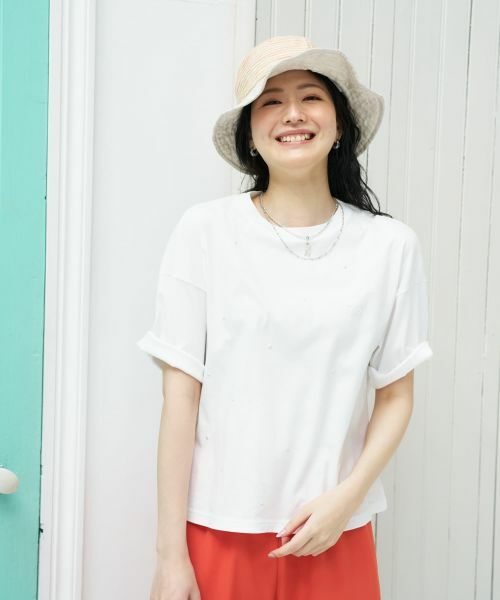 CARA O CRUZ / キャラ・オ・クルス カットソー | 洗える ホットフィットTシャツ | 詳細4