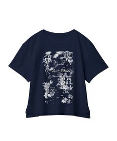 CARA O CRUZ / キャラ・オ・クルス Tシャツ | 洗える気球モチーフTシャツ