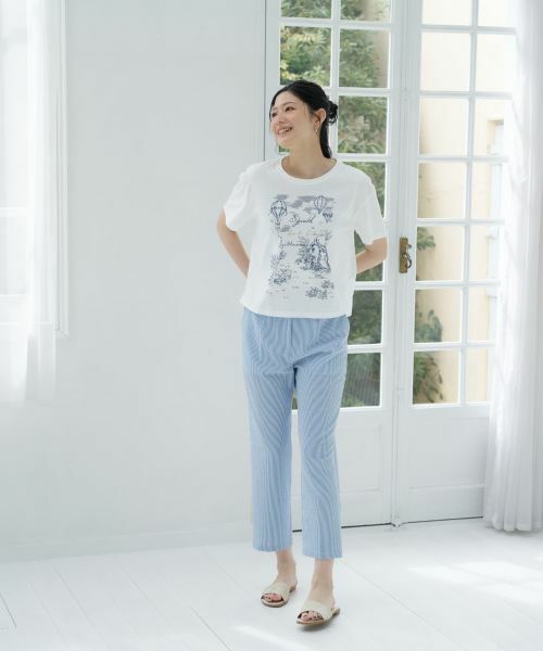 CARA O CRUZ / キャラ・オ・クルス Tシャツ | 洗える気球モチーフTシャツ | 詳細11