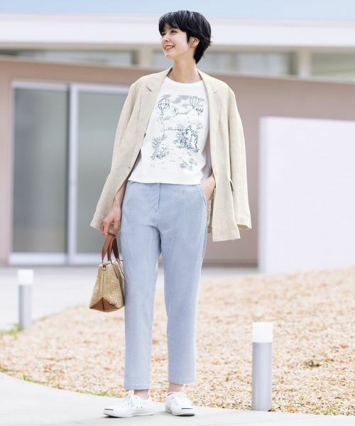 CARA O CRUZ / キャラ・オ・クルス Tシャツ | 洗える気球モチーフTシャツ | 詳細26