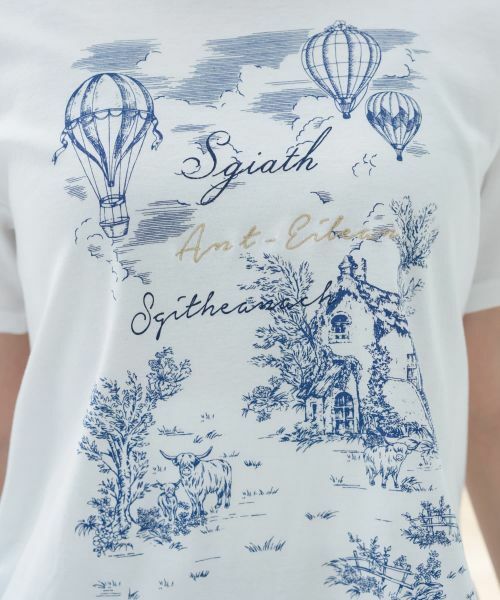 CARA O CRUZ / キャラ・オ・クルス Tシャツ | 洗える気球モチーフTシャツ【CoC by CARA O CRUZ】 | 詳細28