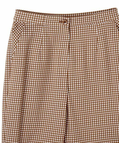 CARA O CRUZ / キャラ・オ・クルス その他パンツ | チェックストレートパンツ【CoC by CARA O CRUZ】 | 詳細15