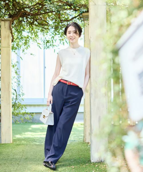 CARA O CRUZ / キャラ・オ・クルス その他パンツ | ストレッチパンツ【CoC by CARA O CRUZ】 | 詳細12