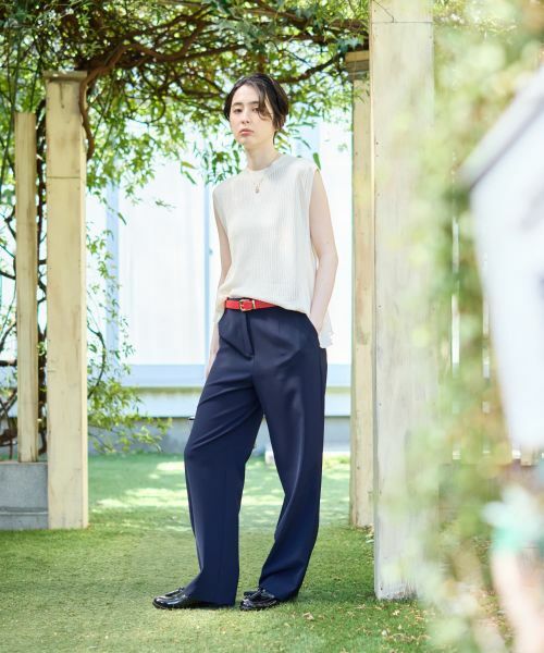 CARA O CRUZ / キャラ・オ・クルス その他パンツ | ストレッチパンツ【CoC by CARA O CRUZ】 | 詳細13