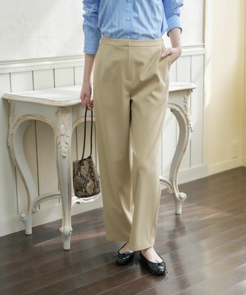 CARA O CRUZ / キャラ・オ・クルス その他パンツ | ストレッチパンツ【CoC by CARA O CRUZ】 | 詳細2