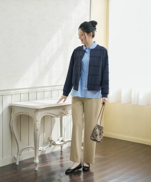 CARA O CRUZ / キャラ・オ・クルス その他パンツ | ストレッチパンツ【CoC by CARA O CRUZ】 | 詳細24