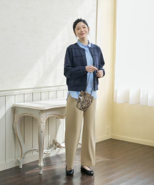 CARA O CRUZ / キャラ・オ・クルス その他パンツ | ストレッチパンツ【CoC by CARA O CRUZ】 | 詳細25