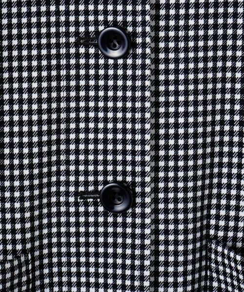 CARA O CRUZ / キャラ・オ・クルス テーラードジャケット | ギンガムチェックステンカラージャケット【CoC by CARA O CRUZ】 | 詳細23