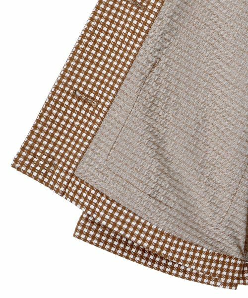 CARA O CRUZ / キャラ・オ・クルス テーラードジャケット | ギンガムチェックステンカラージャケット【CoC by CARA O CRUZ】 | 詳細26