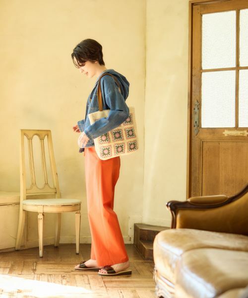 CARA O CRUZ / キャラ・オ・クルス テーラードジャケット | 洗える デニムフーデッドジャケット【CoC by CARA O CRUZ】【セットアップ】 | 詳細14