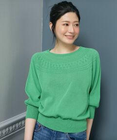 CARA O CRUZ / キャラ・オ・クルス ニット・セーター | ホールガーメントニットプルオーバー