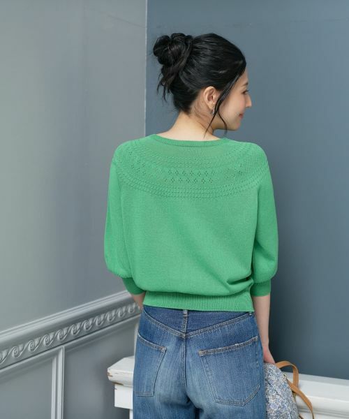 CARA O CRUZ / キャラ・オ・クルス ニット・セーター | ホールガーメントニットプルオーバー | 詳細5