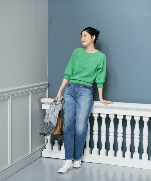 CARA O CRUZ / キャラ・オ・クルス ニット・セーター | ホールガーメントニットプルオーバー | 詳細8