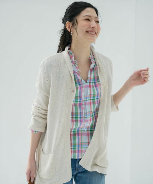 CARA O CRUZ / キャラ・オ・クルス カーディガン・ボレロ | 洗える UVケア カーディガン | 詳細1