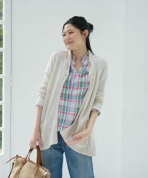 CARA O CRUZ / キャラ・オ・クルス カーディガン・ボレロ | 洗える UVケア カーディガン | 詳細2