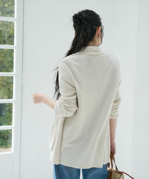 CARA O CRUZ / キャラ・オ・クルス カーディガン・ボレロ | 洗える UVケア カーディガン | 詳細6