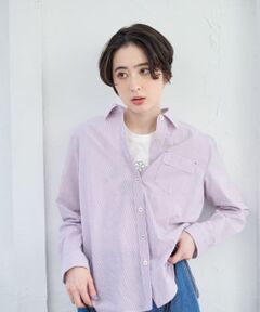 CARA O CRUZ / キャラ・オ・クルス シャツ・ブラウス | 洗える ストライプシャツ