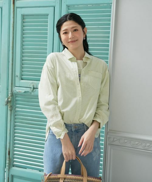 CARA O CRUZ / キャラ・オ・クルス シャツ・ブラウス | 洗える ストライプシャツ | 詳細12