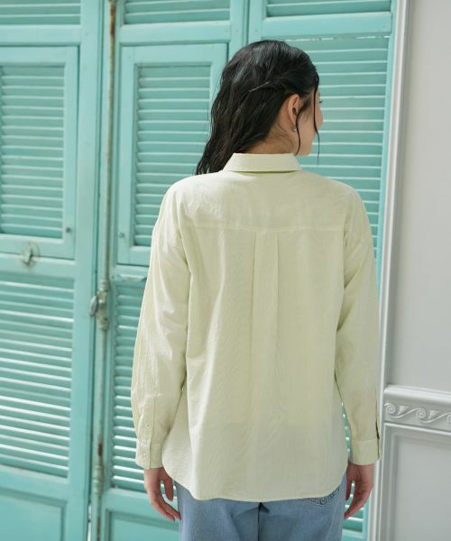 CARA O CRUZ / キャラ・オ・クルス シャツ・ブラウス | 洗える ストライプシャツ | 詳細15