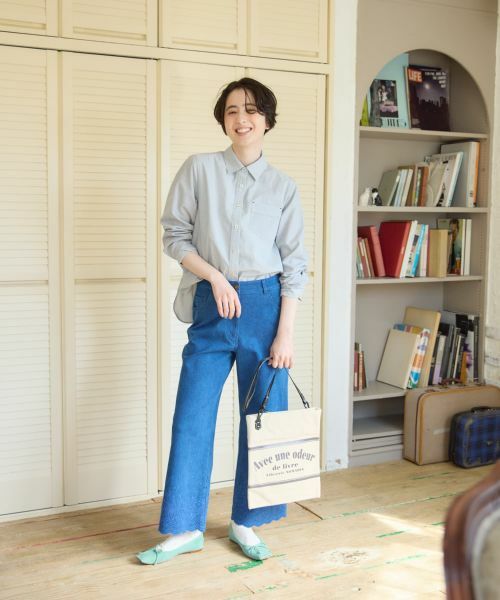 CARA O CRUZ / キャラ・オ・クルス シャツ・ブラウス | 洗える ストライプシャツ | 詳細20