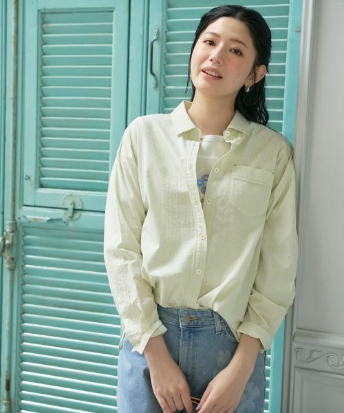 CARA O CRUZ / キャラ・オ・クルス シャツ・ブラウス | 洗える ストライプシャツ | 詳細9