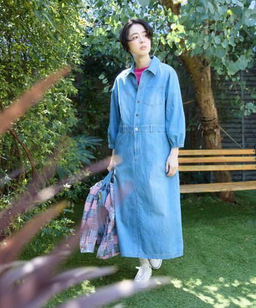 CARA O CRUZ / キャラ・オ・クルス ドレス | デニムシャツワンピース | 詳細13