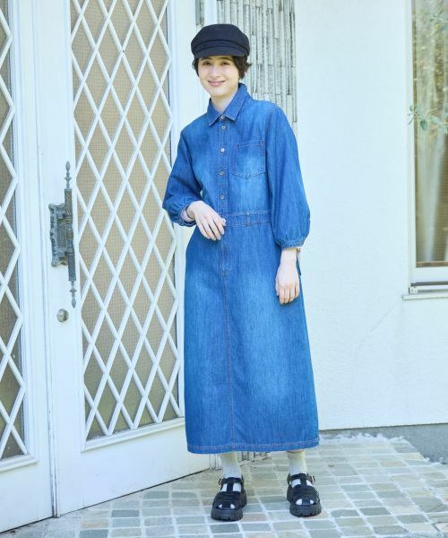 CARA O CRUZ / キャラ・オ・クルス ドレス | デニムシャツワンピース | 詳細16