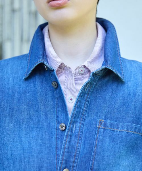 CARA O CRUZ / キャラ・オ・クルス ドレス | デニムシャツワンピース | 詳細18