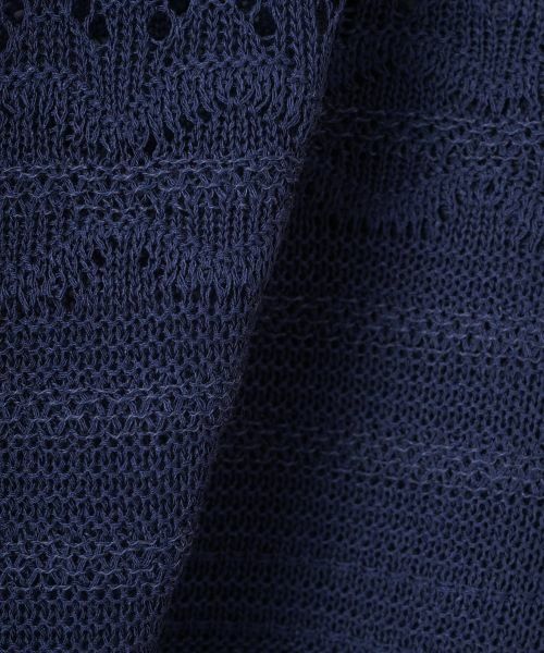 CARA O CRUZ / キャラ・オ・クルス テーラードジャケット | 透かし編みニットベスト【CoC by CARA O CRUZ】 | 詳細3