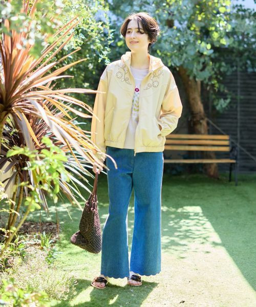 CARA O CRUZ / キャラ・オ・クルス デニムパンツ | 刺繍デニムパンツ | 詳細11