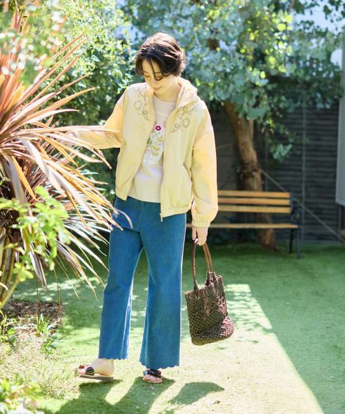 CARA O CRUZ / キャラ・オ・クルス デニムパンツ | 刺繍デニムパンツ | 詳細12