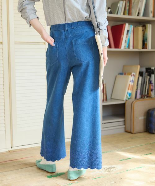 CARA O CRUZ / キャラ・オ・クルス デニムパンツ | 刺繍デニムパンツ | 詳細5