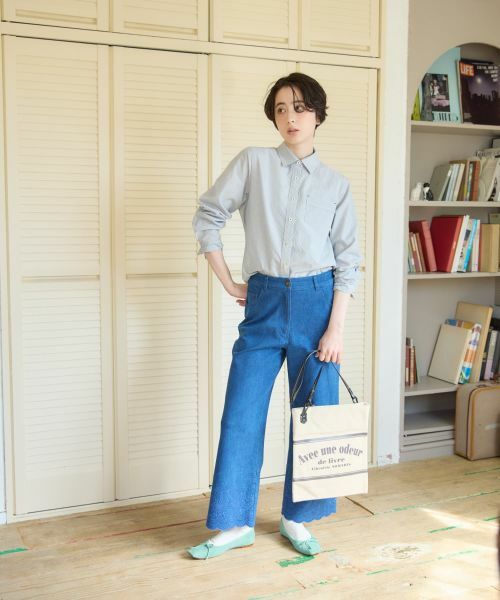 CARA O CRUZ / キャラ・オ・クルス デニムパンツ | 刺繍デニムパンツ | 詳細9