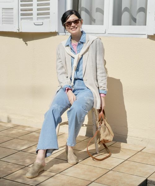 CARA O CRUZ / キャラ・オ・クルス テーラードジャケット | 麻のテーラードジャケット | 詳細11