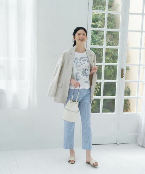 CARA O CRUZ / キャラ・オ・クルス テーラードジャケット | 麻のテーラードジャケット | 詳細14