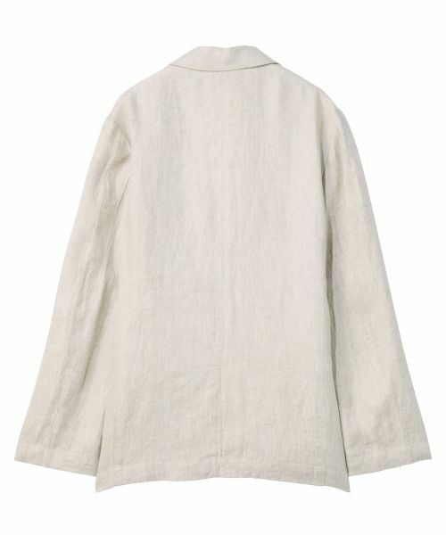 CARA O CRUZ / キャラ・オ・クルス テーラードジャケット | 麻のテーラードジャケット | 詳細30