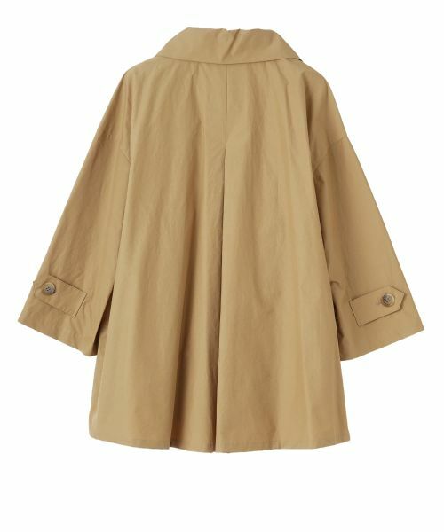 CARA O CRUZ / キャラ・オ・クルス その他アウター | ステンカラーライトコート | 詳細2