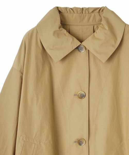 CARA O CRUZ / キャラ・オ・クルス その他アウター | ステンカラーライトコート | 詳細3