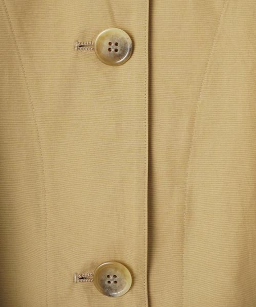 CARA O CRUZ / キャラ・オ・クルス その他アウター | ステンカラーライトコート | 詳細4