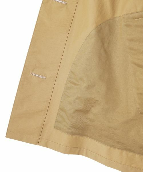 CARA O CRUZ / キャラ・オ・クルス その他アウター | ステンカラーライトコート | 詳細5